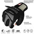 RDX T1 WTF BLACK TAEKWONDO GLOVES/Blk-2